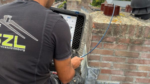 Schoorsteenservice Zuid Limburg is aan het werk met uw schoorsteen