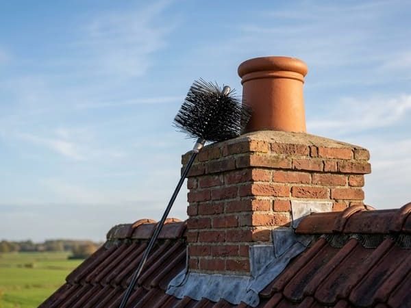 schoorsteen laten vegen door een expert